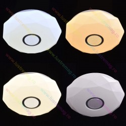 Lustra LED Round Design, 1121, Loomina LUX LED, Alb, 96 W, Telecomanda Lustra LED Round Design, 1121, Loomina LUX LED, Alb, 96 W, Telecomanda