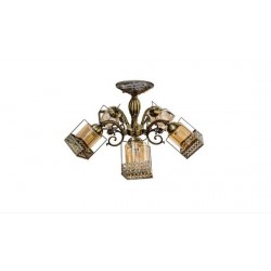 Lustra Vintage Design, Loomina LUX LED, Bronz/Fumuriu, E27 Lustra Vintage Design, Loomina LUX LED, Bronz/Fumuriu, E27