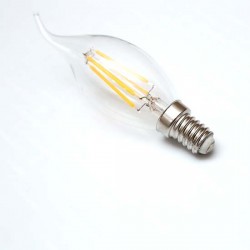 BEC LED FILAMENT, Loomina Lux LED, 4W, E14, Lumina calda BEC LED FILAMENT, Loomina Lux LED, 4W, E14, Lumina calda