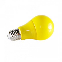 BEC LED COLORAT GALBEN MAT, Loomina Lux LED, 7W, E27 BEC LED COLORAT GALBEN MAT, Loomina Lux LED, 7W, E27